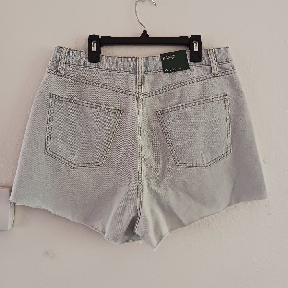Wild Fable Button Fly Cutoff Denim Shorts - Picture 5 of 8